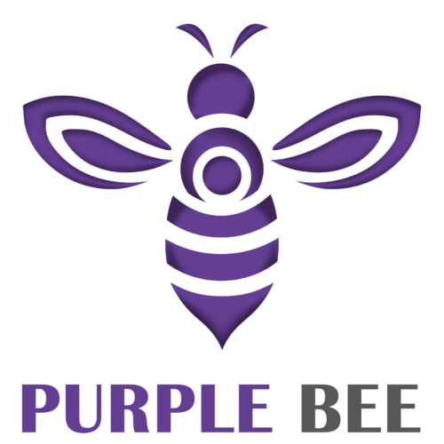 Purple Bee - Monja Kumpfmüller